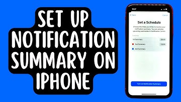 How to Set Up Notification Summary on iPhone [2022] Works on iPhone 13