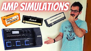 BOSS GT1 - Simulação de Pré Amplificadores (27 Tipos de Amps Famosos)