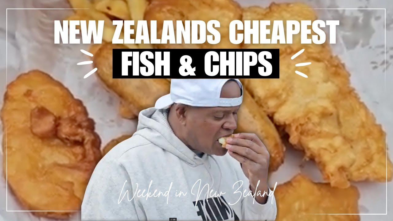 American Kiwi Finds CHEAPEST FISH & CHIPS in New Zealand!