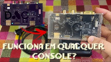 ANALOGUE DAC - CONVERSOR HDMI P/ RGB TESTE EM OUTROS CONSOLES SERA QUE FUNCIONOU? DIGITAL ANALÓGICO!