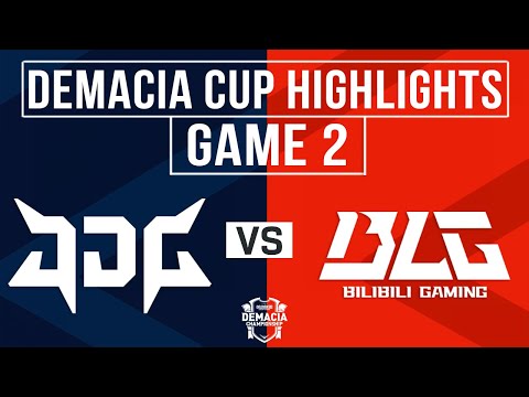 JDG vs BLG Highlights Game 2 | Demacia Cup 2025 | JD Gaming vs Bilibili Gaming
