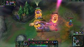 Maokai Top VS Ashe, with Briar Feed -_-