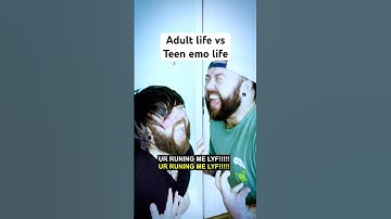 The inner teen emo never dies 🖤 #emo #2000s #y2k #millennials #comedy #bmth #adulting #shorts #fyp