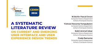 Current and Emerging User Interface and User Experience Design Trends - Research Presentation