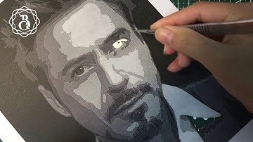 HOW TO MAKE PORTRAIT LIGHTBOX THE EASIEST WITH ILLUSTRATOR - BICH PAPER ART