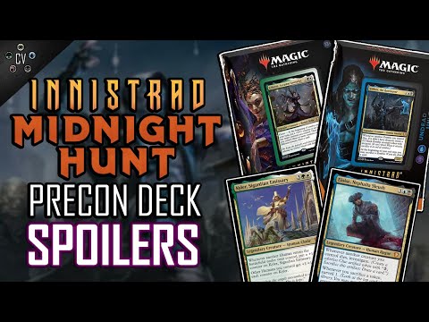 mtg commander precon innistrad The Lost Caverns of Ixalan Decklists Coven Counters Magic: The Gathering Starter Commander