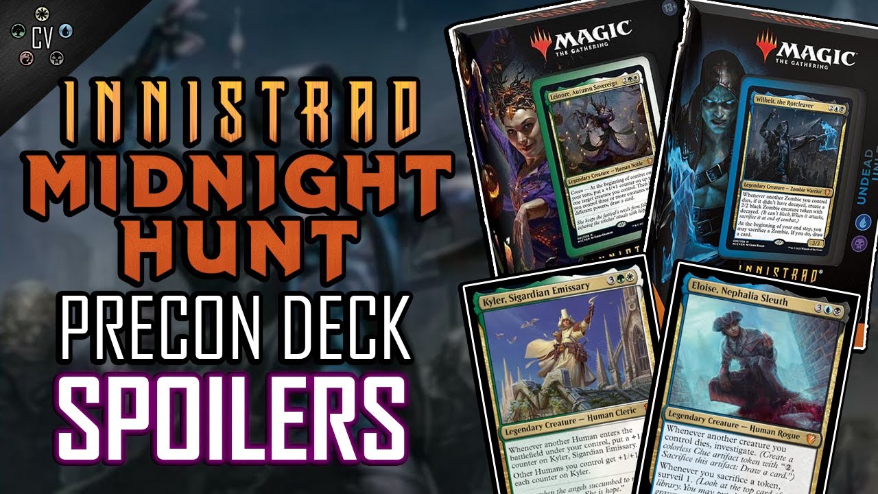 mtg midnight hunt commander precons MTG Custom Proxy