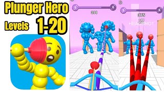 Plunger Hero Game - (Levels 1 - 20) - Walkthrough Gameplay (iOS Android) screenshot 5