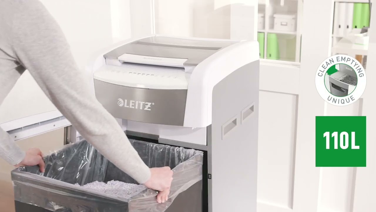 Leitz IQ Autofeed 600 P4 Cross-Cut Shredder