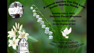 Funeral Service for the late Junior Stanley Hunte