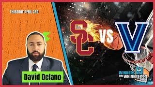 NCAAB Free Betting Pick: USC Trojans vs Villanova Wildcats, 4/3/2025