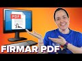Cómo RELLENAR y FIRMAR un PDF en tu PC (fácil y rápido!)
