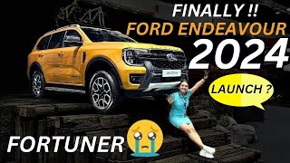 New Ford Endeavour 2024 Launch In India ? Fortuner का असली Competition - Real SUV | Fortuner 2024🔥