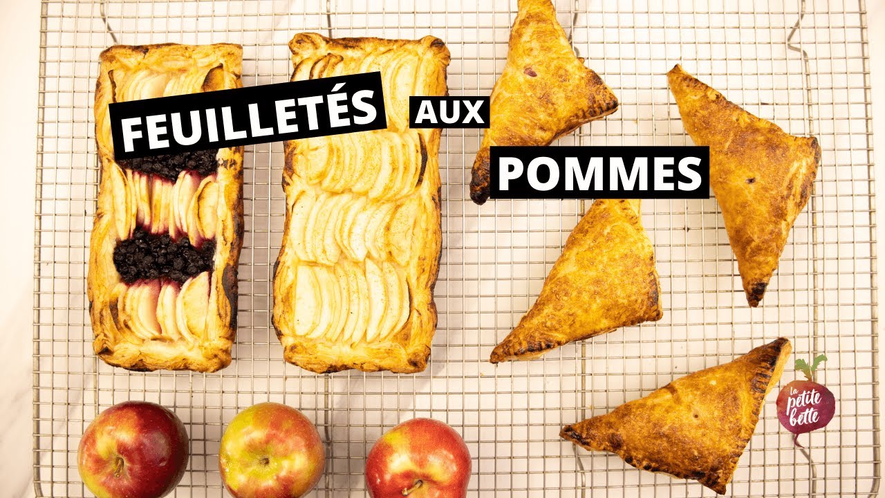 FEUILLETÉS ET CHAUSSONS AUX POMMES 🍎 desserts simples et rapides La petite bette