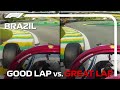 Good Lap Vs Great Lap With Kimi Raikkonen | 2021 Brazilian Grand Prix