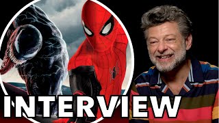 VENOM 2 Interview | Andy Serkis Talks Venom Joining MCU, Fighting Spider-Man, and Sinister Six