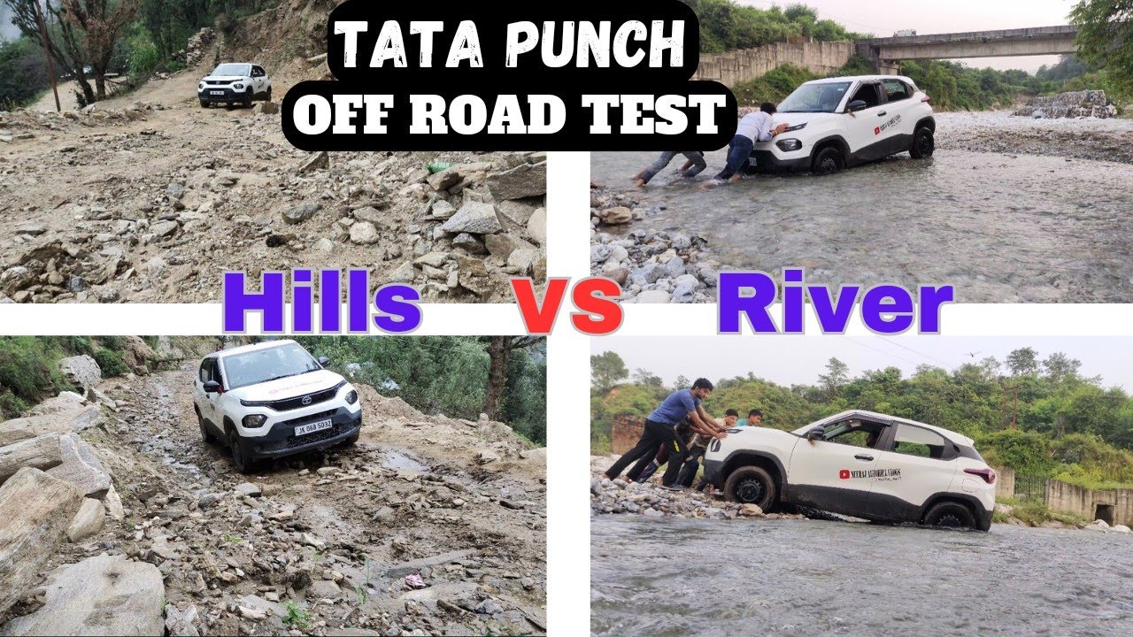 TATA PUNCH OFF-ROAD TEST !! Amazing Off-Roading Performance by Tata ...