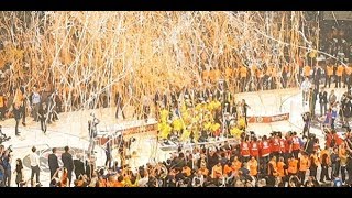 Euroleague 2017 Şampiyonu Fenerbahçe’nin muhteşem görüntüsü