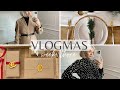 VLOGMAS WEEK 3 / WINTER OUTFITS, CHRISTMAS TABLE SETTING AND WRAPPING / LAURA BYRNES