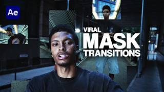 How to create Viral MASK Transitions (After Effects)
