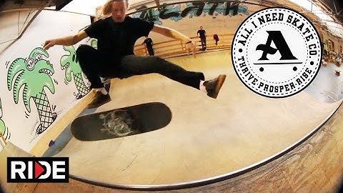 The Hundreds Mini Ramp Session - #AINCaliTrippinTour  Ep. 3