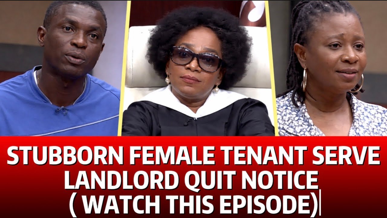 My Tenant Chase Me Away From My House - Landlord Drag Tough Tenant To Court.