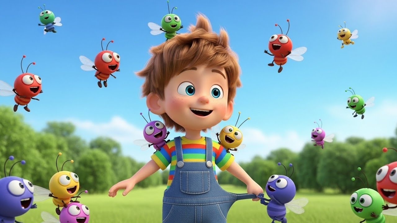 My Giggle Bug Song 🐞🎵 | Fun Kids Song & Preschool Learning Video
