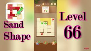 Sand Shape Level 66 Walkthrough 🔶 | Geometric Logic Puzzle Solution | MiniBoss