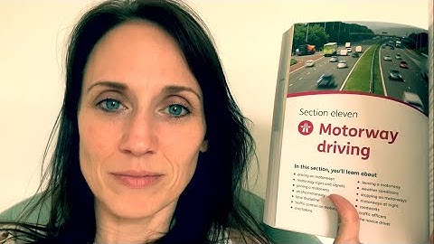 Learners are not allowed on the motorway without an ADI - (quick information for learners)