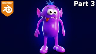 Cute Monster Character - Part 3 (Blender Sculpting Tutorial)