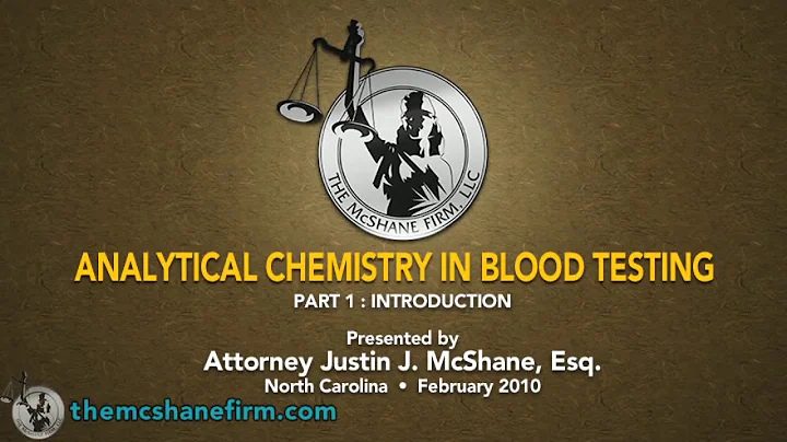 PA DUI Lawyer Justin J  McShane presents Analytica...