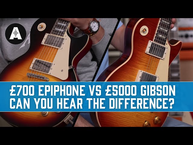 Battle of the '59 Les Pauls - Epiphone 1959 Standard vs. Gibson