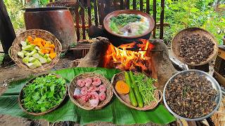 Countryside cooking, Simple rural cooking in village style