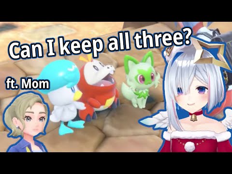 Kanata Picks Her Starter [Hololive/ENG SUB/Pokemon Scarlet]