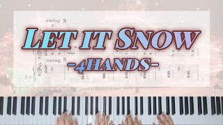Let it snow - 크리스마스 캐롤 4 hands
