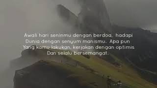 Story WA,IG kekinian // (quote) senin