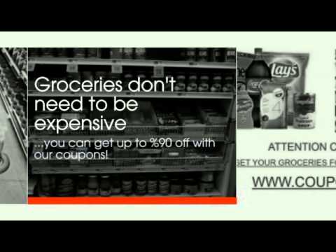 Grocery Coupons: Supermarket and walmart — FREE food