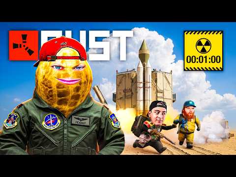 TheBurntPeanut Witnessed EXTINCTION in the NUCLEAR EVENT w/ Tons of Friends | RUST