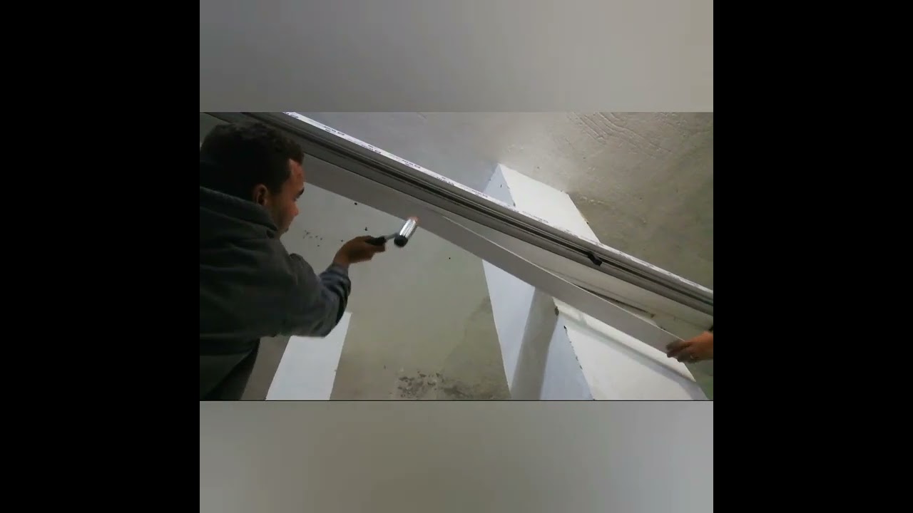 شرح تصنيع شباك pvc هيباشيبا (الجزء السابع)