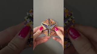 Happy Halloween! #beaded #kaleidocycle #fidgettoys #fidgetspinner