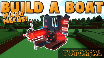 Build a Boat For Treasure Mech Tutorial║Part 1║