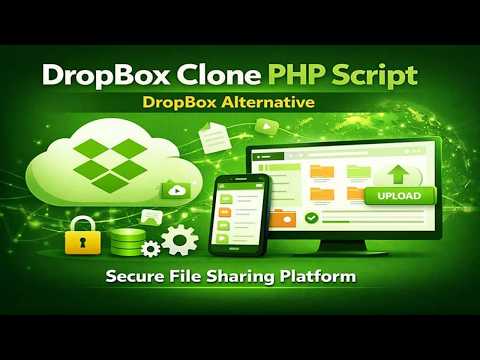 DropBox Clone PHP Script - DropBox Alternative - Phpscriptsonline