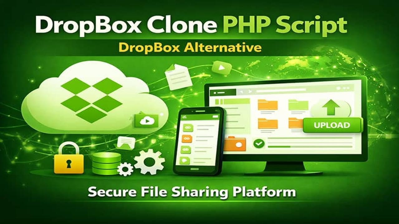 DropBox Clone PHP Script - DropBox Alternative - Phpscriptsonline - YouTube