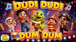 Dudi Dudi Dum Dum Dance Song 🎵 | Fun Kids Dance & Action Song | Zed & Toto