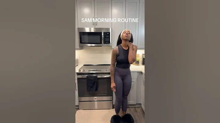5AM MORNING ROUTINE ☀️ #5amclub #routines #discipline