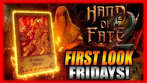 Hand of Fate 2 - First Look Fridays! Impressions Gameplay