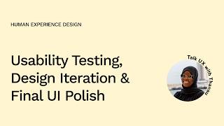 Famous Usability Testing, Design Iteration & Final UI Polish Profile