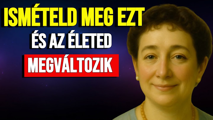 MONDD MEG MA, ÉS LÁTNI FOGOD, HOGY TÖRTÉNIK