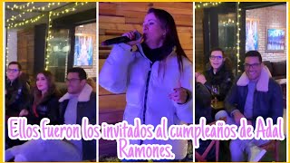 Así fue el festejo de cumpleaños de adal Ramones.