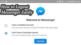 How to Logout Facebook Messenger Properly 2018 screenshot 1